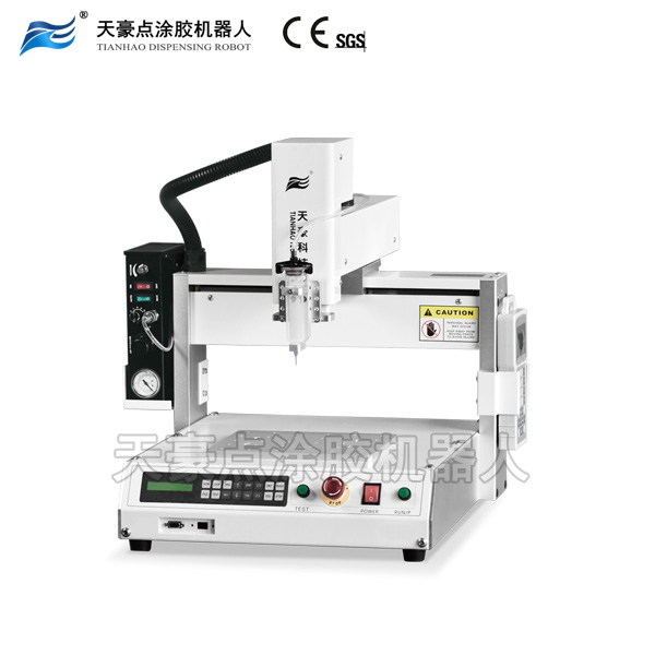 懸浮型針筒式點涂膠機器人